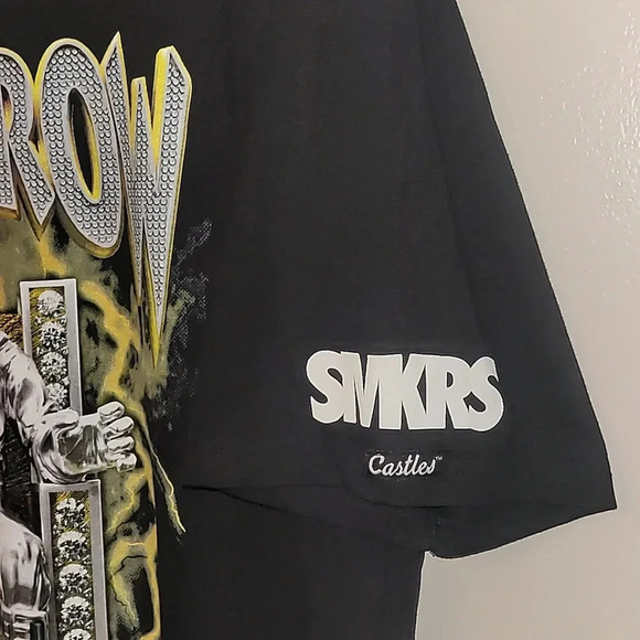 Crooks & Castles Death Row Records SMKRS XL Men's Tee Shirt NWT 420 710 LOT D5 - Picture 2 of 5